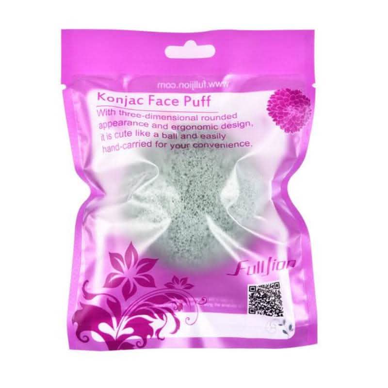 Konjac Face Sponge - Natural Facial Cleansing Exfoliator - Vezir