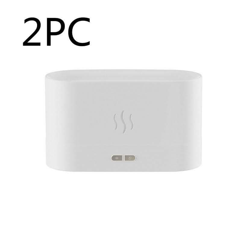 Flame Light Aroma Diffuser - Mist Humidifier with Auto-Off - Vezir