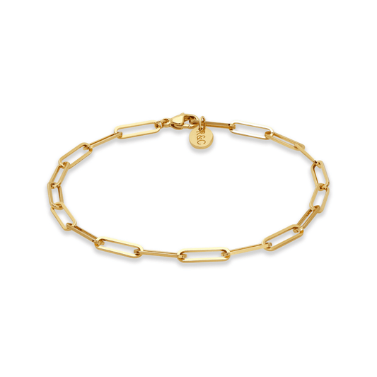 Long Link Chain Bracelet for Modern Style