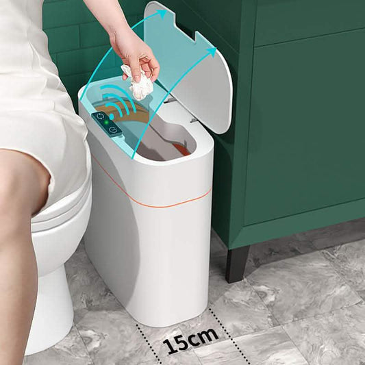 Smart Automatic Trash Can - Induction Lid Storage Box - Vezir