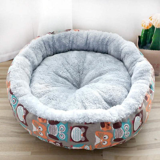Pet Litter Pad - Round Cotton Padded Mat for Dogs & Cats - Vezir