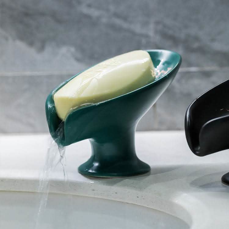 Luxury Ceramic Soap Dish - Drain Box Storage Container - Vezir