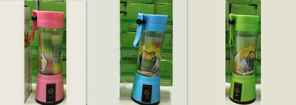 Portable USB Blender - Rechargeable Mini Kitchen Fruit Juicer - Vezir