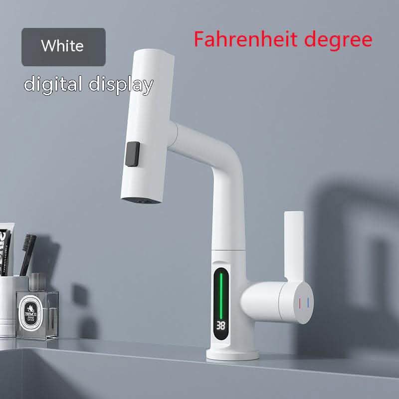 Smart Digital Display Faucet - Temperature Control Basin Tap - Vezir