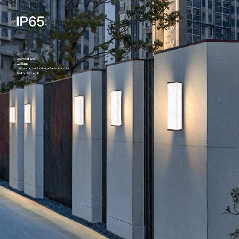 Waterproof LED Strip Wall Light - Outdoor Security Lighting - Vezir
