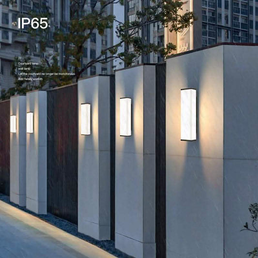 Waterproof LED Strip Wall Light - Outdoor Security Lighting - Vezir