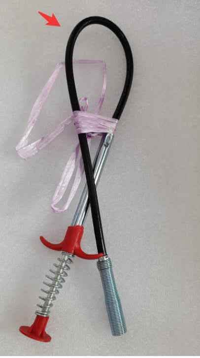 60CM Drain Clog Remover - Spring Pipe Dredging Tool - Vezir