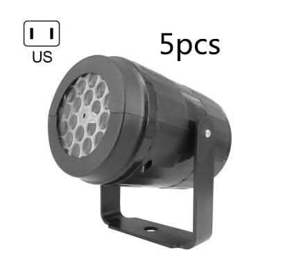 Christmas Snowflake Projector Light - LED Holiday Stage Light - Vezir