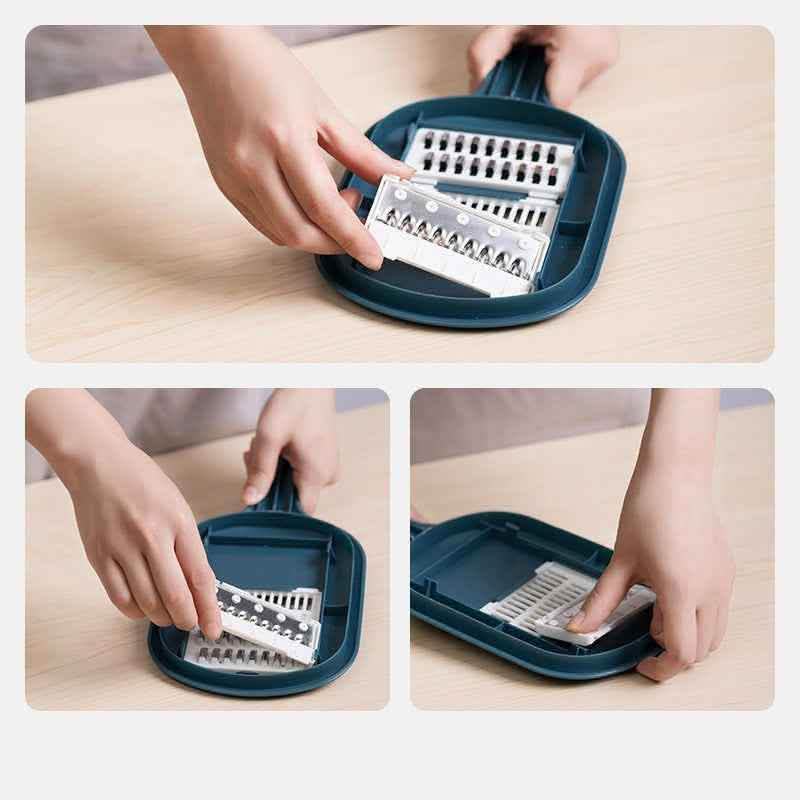 Multi-Function Vegetable Cutter - Kitchen Slicer Grater Set - Vezir