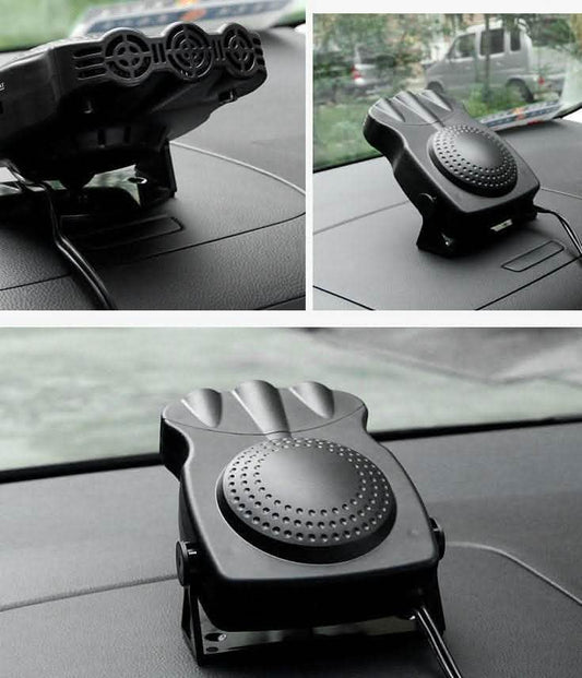 Electric Car Heater - 12V Warm Cold Wind Defroster - Vezir