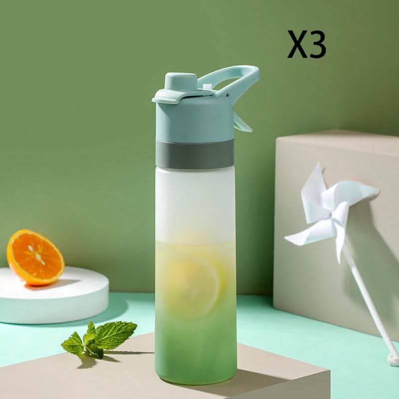 Spray Water Bottle - Large Capacity Outdoor Sports Fitness Cup - Vezir