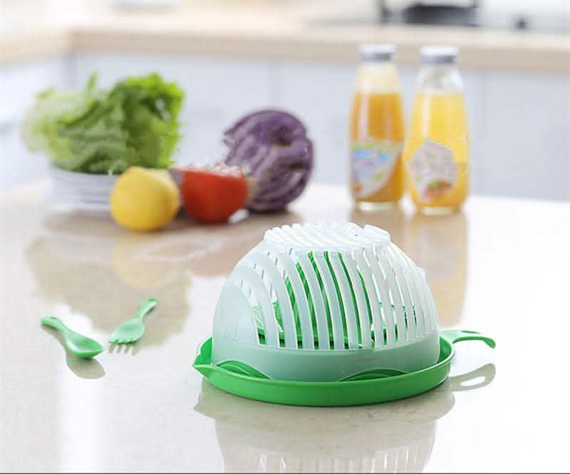 Creative Salad Cutter - Fruit Vegetable Chopping Tool - Vezir