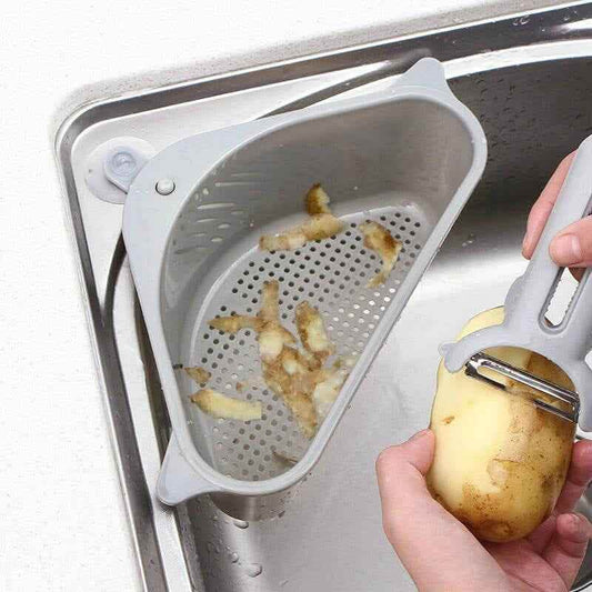 Kitchen Sink Triangle Storage Rack - Multi-Purpose Organizer - Vezir
