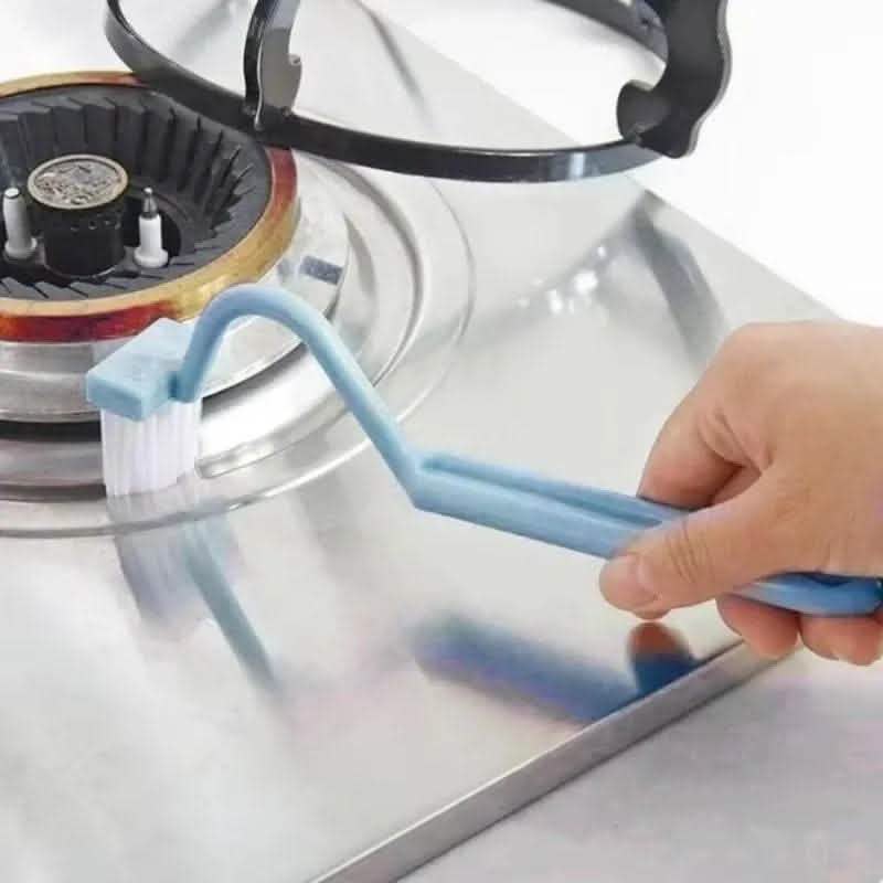 Curved Toilet Brush - Long Handle Gap Cleaning Tool - Vezir