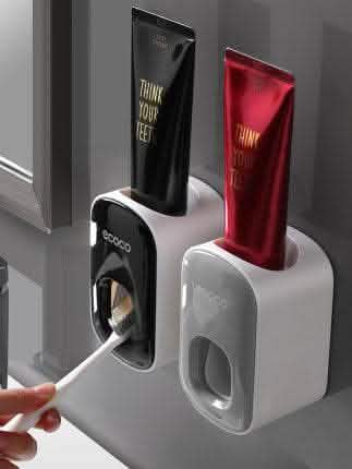 Automatic Toothpaste Dispenser - Wall Mount Bathroom Set - Vezir