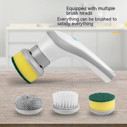 4-in-1 Cordless Scrubber - Effortless Cleaning Power