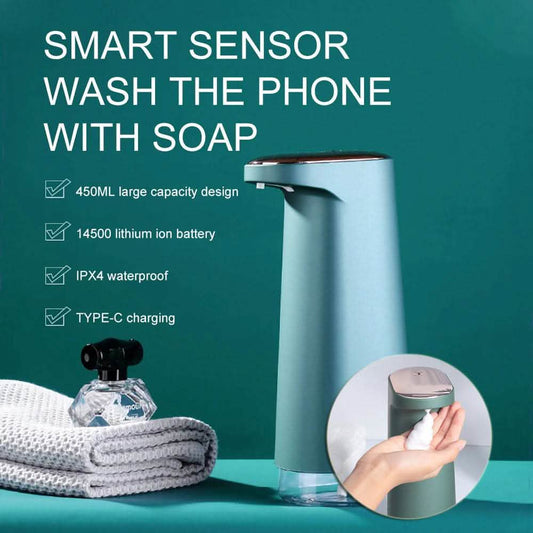 Automatic Foam Soap Dispenser - Smart Sensor Hand Sanitizer - Vezir