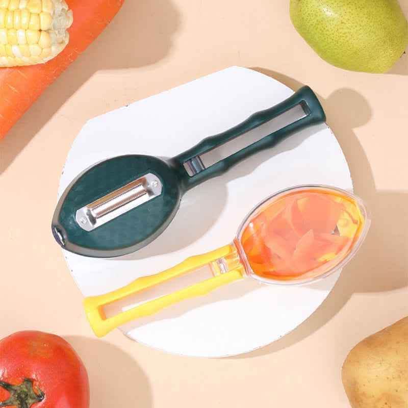 Elite Peeling Knife - Storage Lid Fruit Potato Kitchen Tool - Vezir