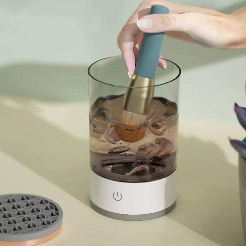 Electric Makeup Brush Cleaner - USB Charging Automatic Tool - Vezir