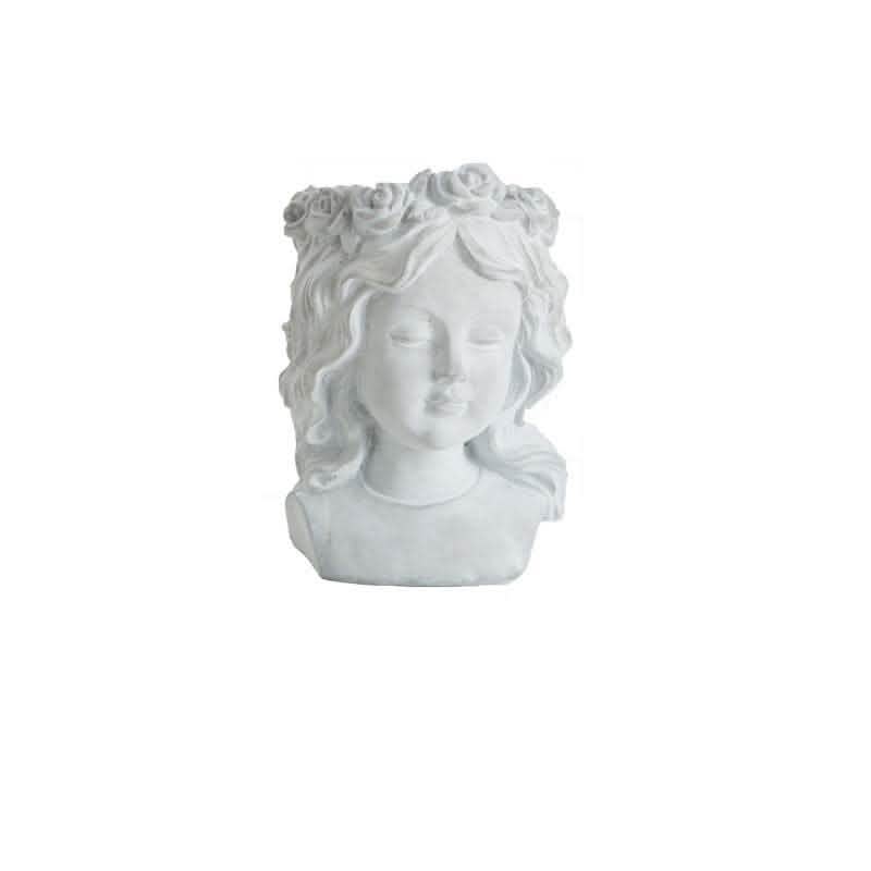 Garden Portrait Statue - Flower Decoration Art Ornament - Vezir