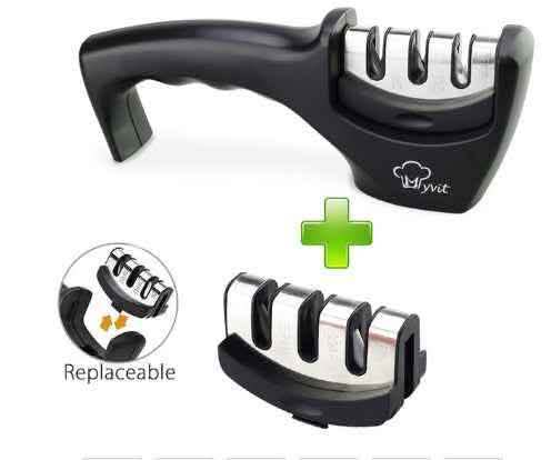 Diamond Tungsten Steel Knife Sharpener - Kitchen Tool - Vezir