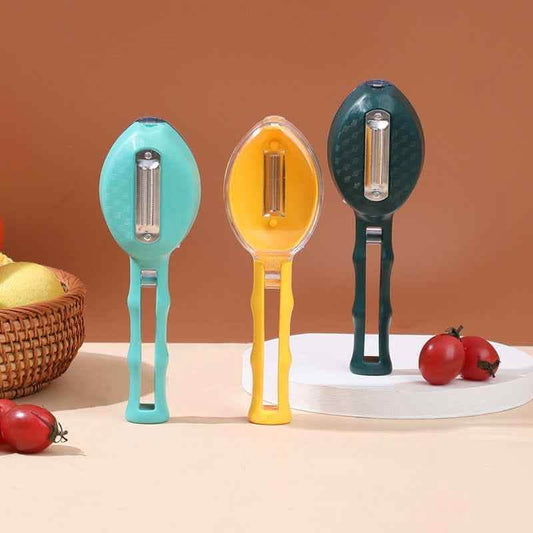Elite Peeling Knife - Storage Lid Fruit Potato Kitchen Tool - Vezir