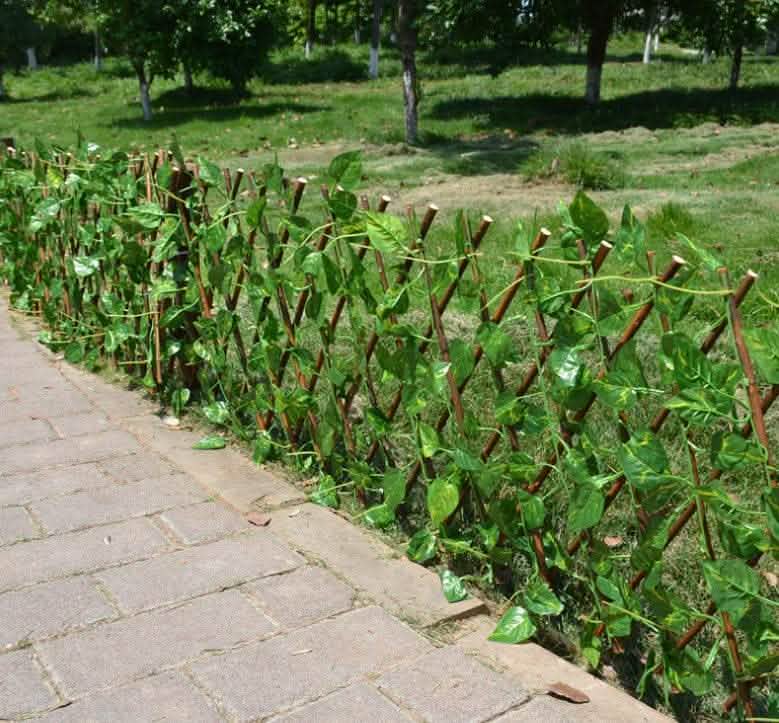 Plant Climb Trellis - Anticorrosive Wood Garden Wall Fence - Vezir