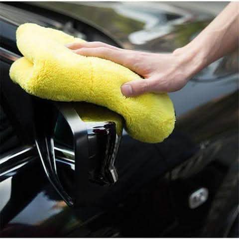 Dual-Sided Car Wash Towel - Microfiber Cleaning Cloth - Vezir