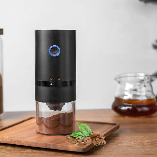 Portable Electric Coffee Grinder - USB-C Ceramic Burr Mill - Vezir