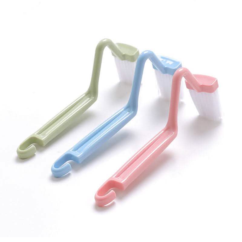 Curved Toilet Brush - Long Handle Gap Cleaning Tool - Vezir