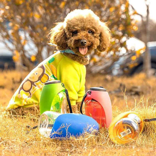 Elite Portable Pet Water Bottle - 680ml Travel Dispenser - Vezir