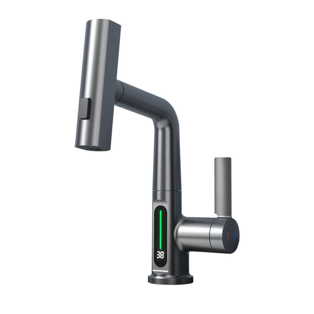 Smart Digital Display Faucet - Temperature Control Basin Tap - Vezir