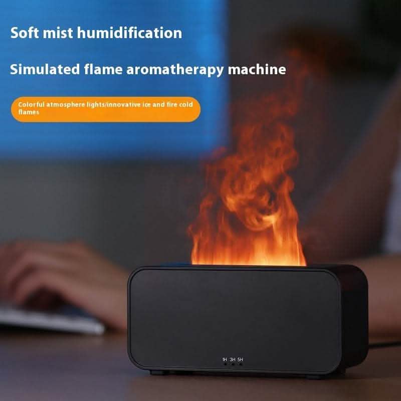 Timing Flame Aroma Diffuser - USB Simulation Humidifier - Vezir