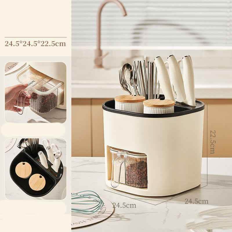 Kitchen Cutlery Storage Holder - Multi-Function Organizer - Vezir