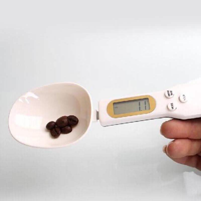 LCD Digital Kitchen Scale - Electronic Measuring Spoon Tool - Vezir