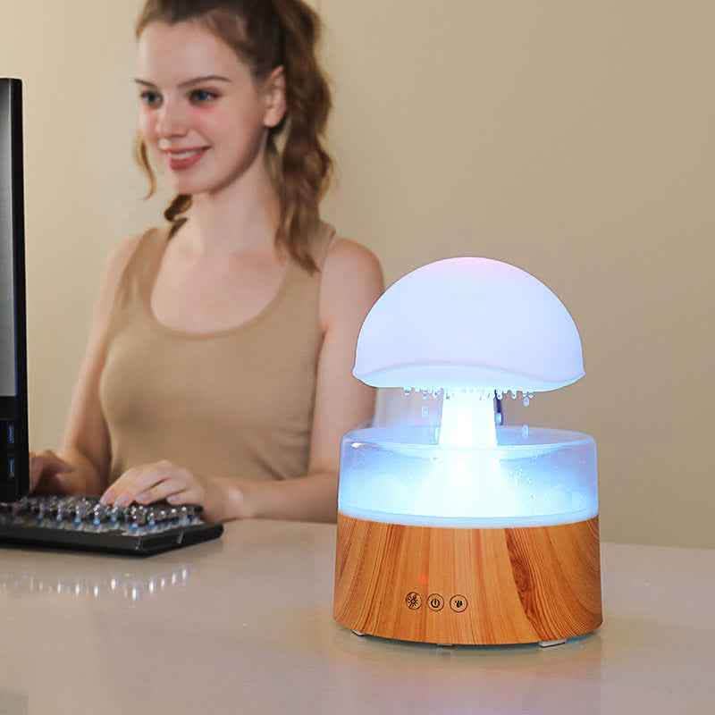 Elite Rain Cloud Humidifier - 7-Color Aromatherapy System - Vezir