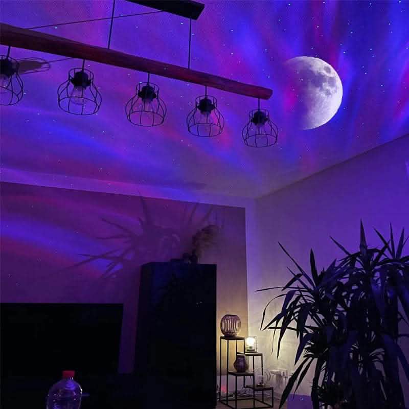 Aurora Borealis Starlight Projector - LED Galaxy Night Light - Vezir