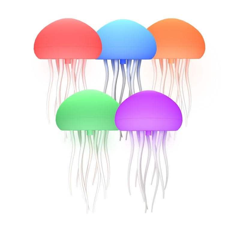 LED Jellyfish Mood Lamp - Portable Night Light Table Decor - Vezir