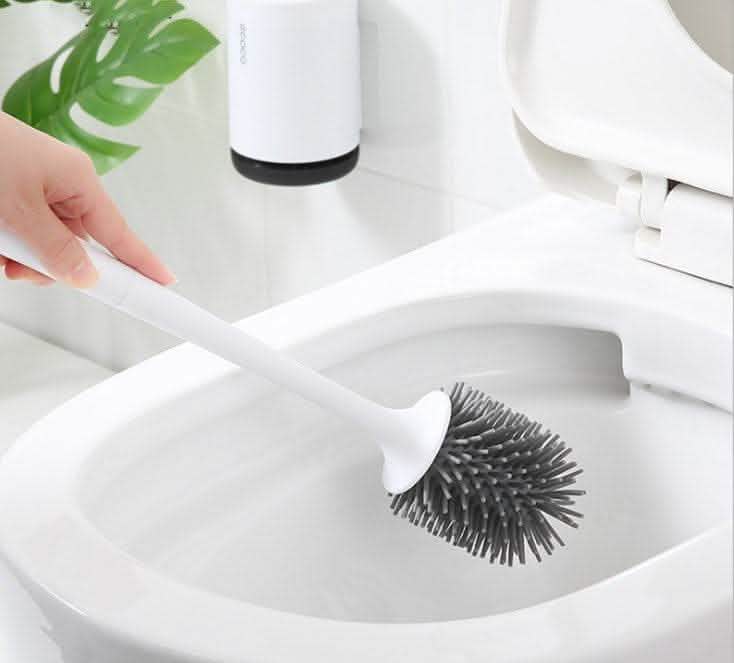 Non-Stick Toilet Brush Head - Soft Plastic Cleaning Tool - Vezir