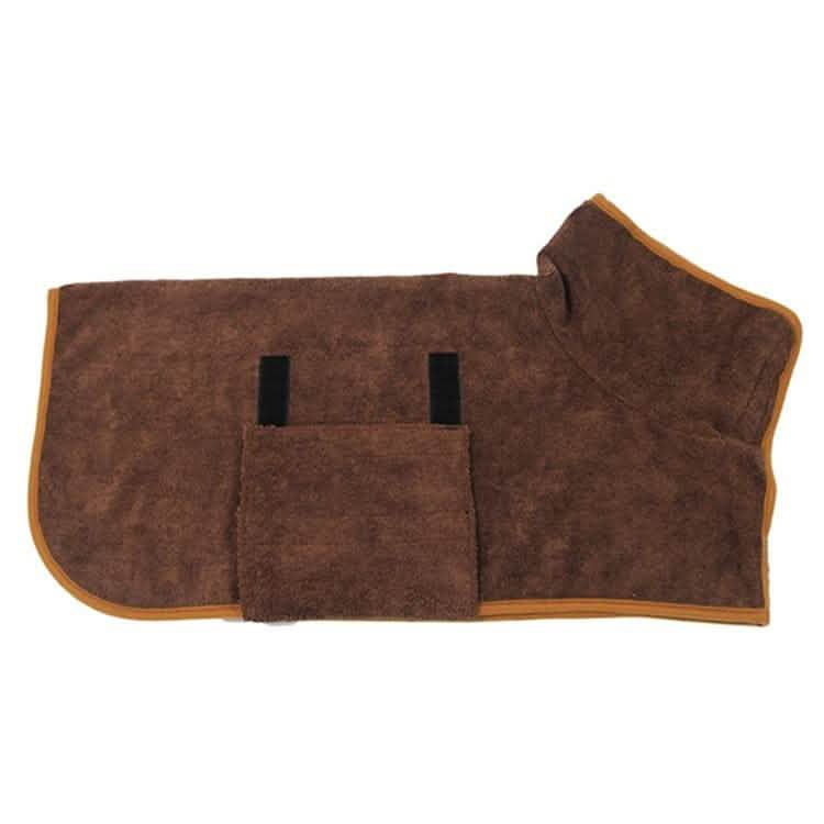 Absorbent Pet Bathrobe - Microfiber Waist-Wrapped Dog Towel - Vezir
