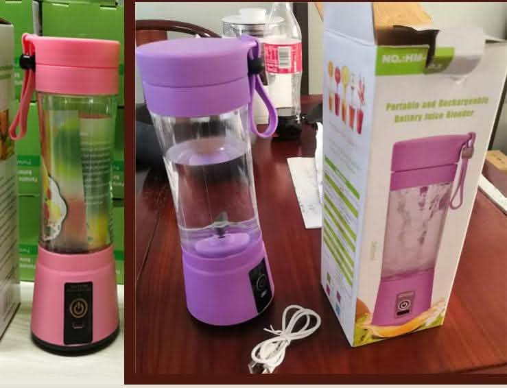 Portable USB Blender - Rechargeable Mini Kitchen Fruit Juicer - Vezir