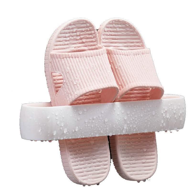 Bathroom Slippers - Non-Slip Wall Suction Storage Set - Vezir