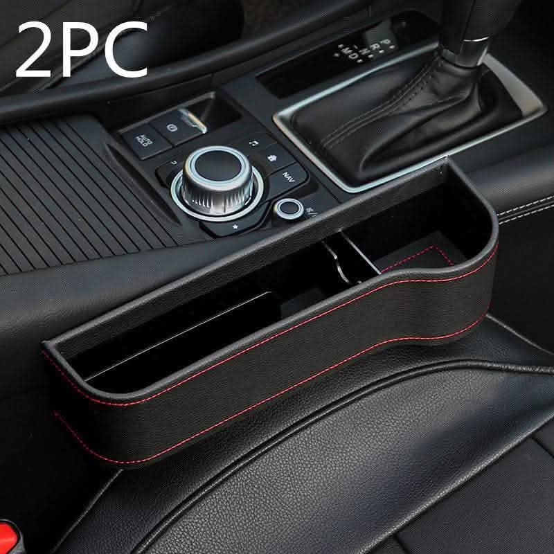 Car Storage Box - Leather Plastic Organizer Container - Vezir
