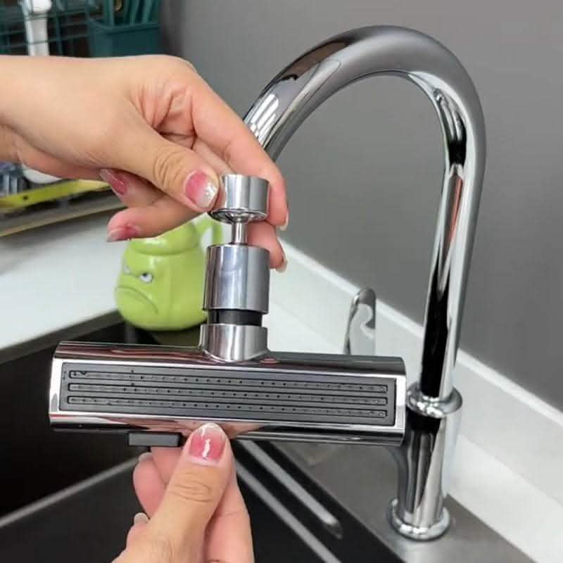 Kitchen Faucet Waterfall Outlet - Universal Rotating Bubbler - Vezir
