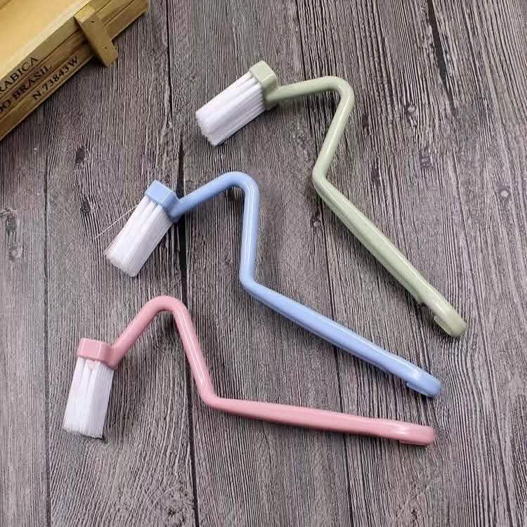 Curved Toilet Brush - Long Handle Gap Cleaning Tool - Vezir