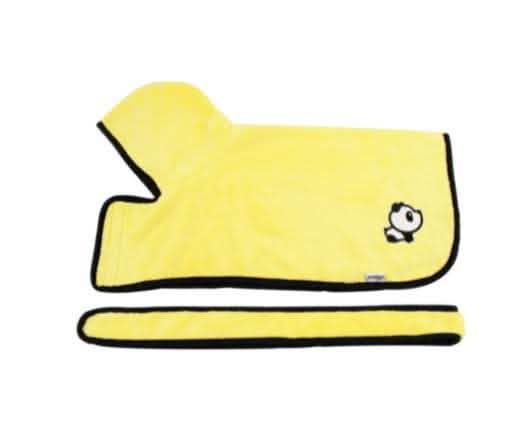 Absorbent Pet Bathrobe - Microfiber Waist-Wrapped Dog Towel - Vezir