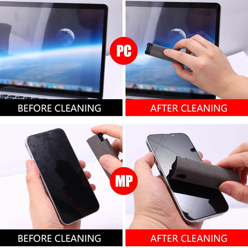 Phone Screen Cleaner Kit - Portable Computer Cleaning Set - Vezir