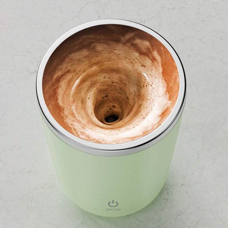 350ml Automatic Self Stirring Mug - Electric Magnetic Coffee Cup - Vezir