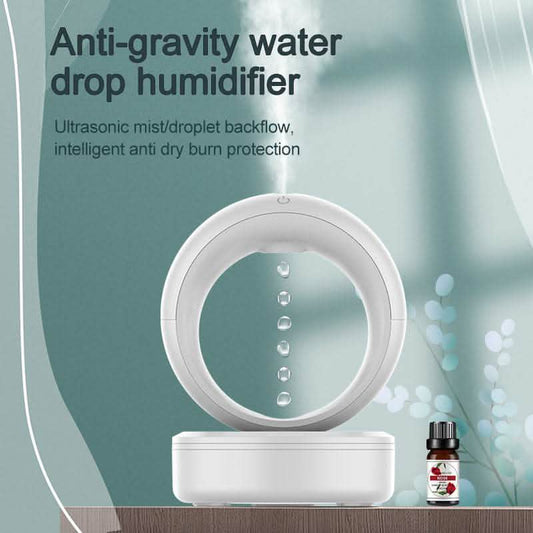 Anti-Gravity Air Humidifier - Levitating Water Drop Fogger - Vezir