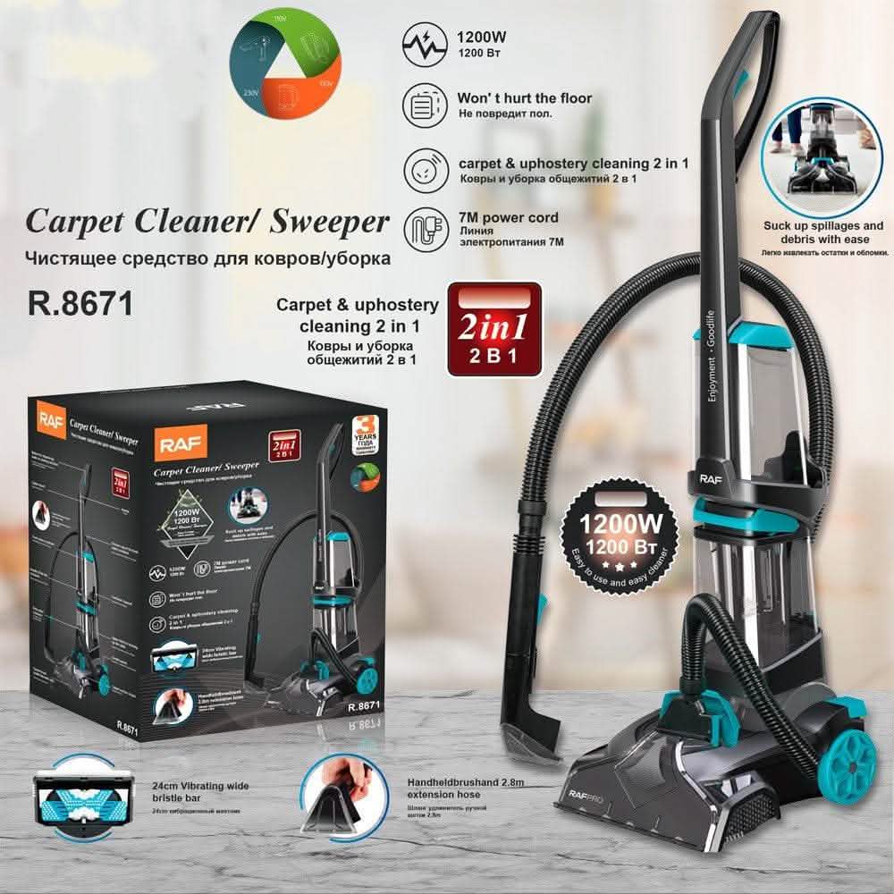 2-in-1 Mop & Wash Sweeper - Multi-Function Floor Cleaner - Vezir